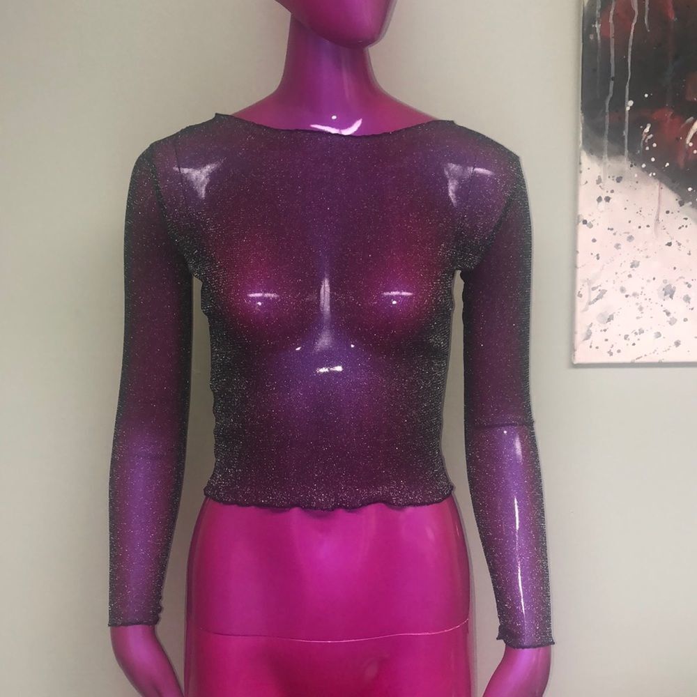 “BOGO” Sheer sparkle top